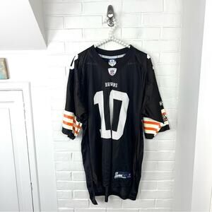 NFL X RBK Brady Quinn Cleveland Browns #10 Football Jersey Size XL